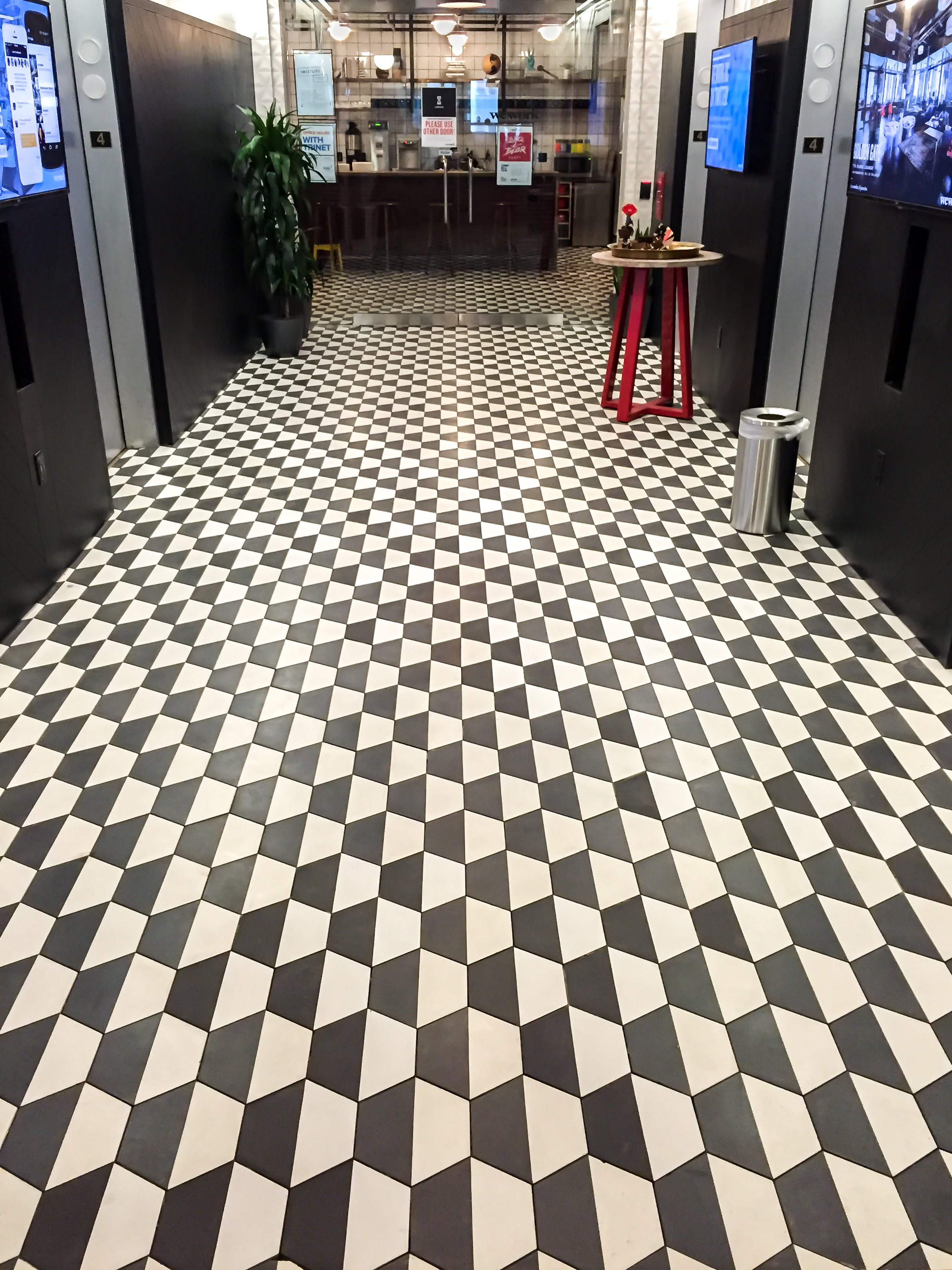 concrete floor tile
